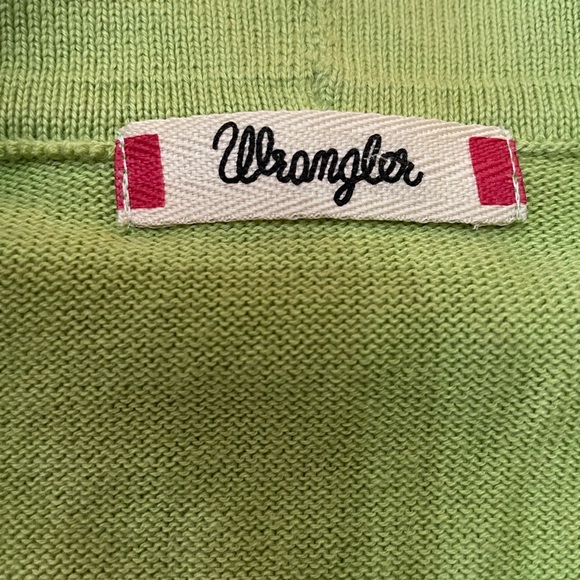 Wrangler sweater vest, button up - Picture 3 of 5